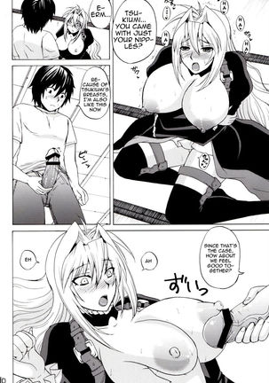 Waiting Impatiently for The Anime 2nd Season While Groping Tsukiumi's Tits Page #9