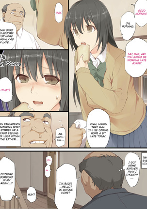 Musume to Chichi ga Nakadashi Hatsu Ecchi | First Creampie Sex Between Father and Daughter - Page 2