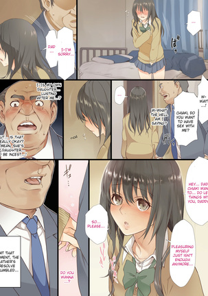 Musume to Chichi ga Nakadashi Hatsu Ecchi | First Creampie Sex Between Father and Daughter - Page 4