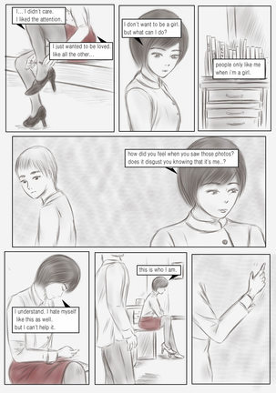 The teacher wearing a skirt - Page 14