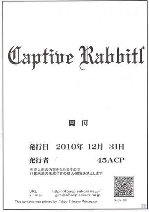 Captive Rabbitl Page #29