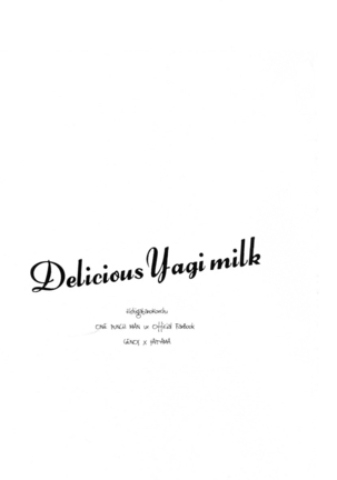 Delicious Yagi Milk - Page 3