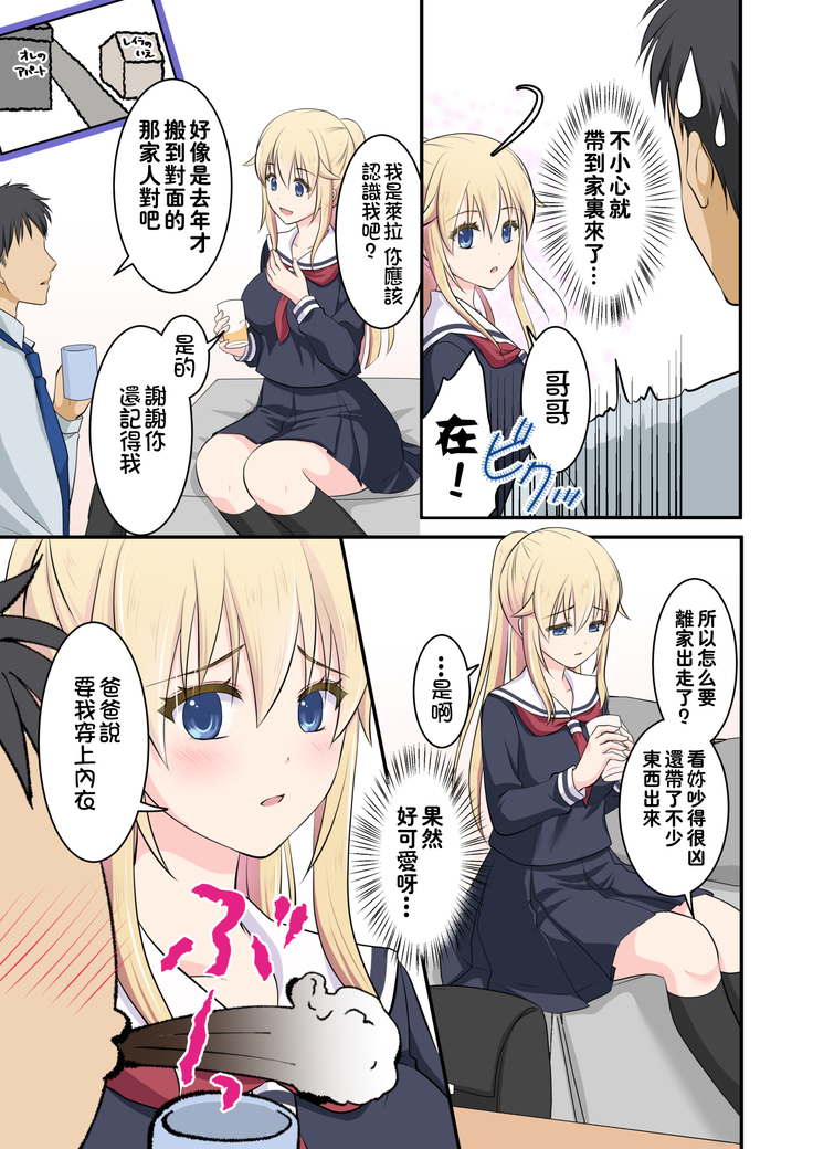 Tennen-kei Gaikokujin Bishoujo o Ie no Mae de Hirotta Hanashi