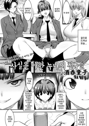 Hontou wa H na Onee-chan no Tomodachi | 사실은 야한 누나의 친구들 - Page 3