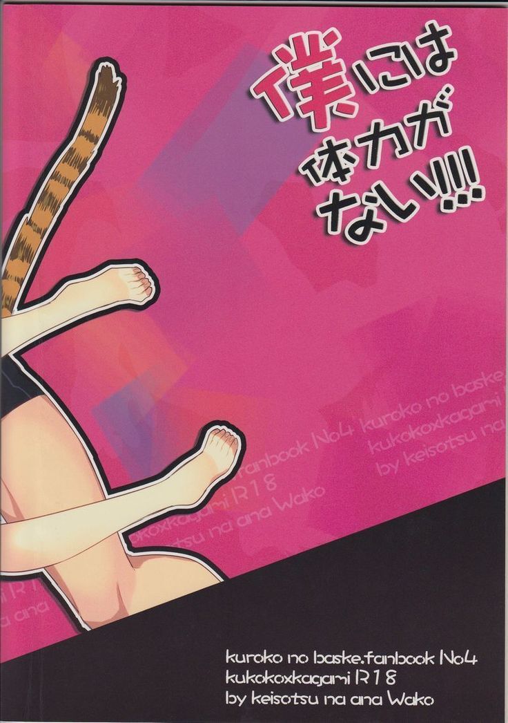 [Keisotsu na Ana  Boku ni wa Tairyoku ga nai!!!