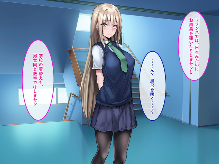 Muku na Kinpatsu Tenshi to Ecchi na Ibunka Kouryuu ~Sekinin Totte Kudasai ne~
