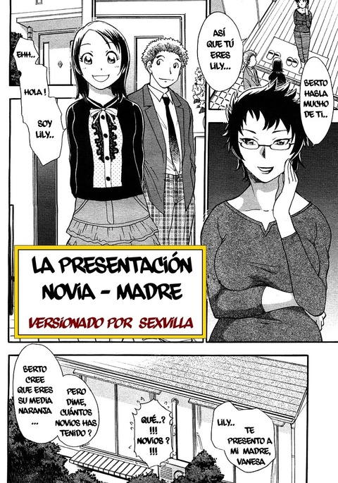 PRENSENTACIÓN NOVIA-MADRE