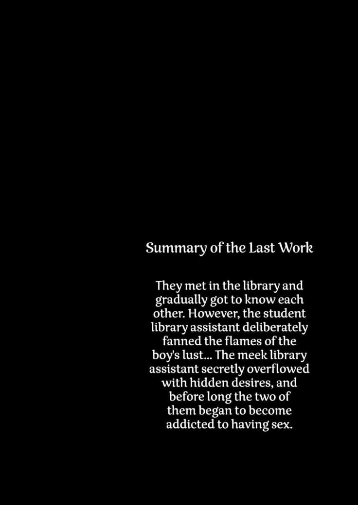 Mukuchi na Tosho Iin to Sex Zuke. Natsuyasumi Hen ~Sex zuke no Futsukakan...~ | Addicted to Sex With a Taciturn Library Committee Member: Summer Vacation
