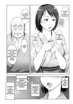Hitozuma to NTR Shitami Ryokou | La Mujer Casada y el Viaje de Inspección NTR Page #7