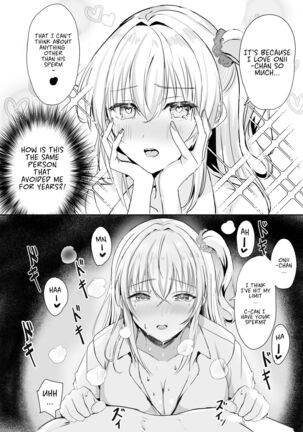 Gal Imouto ga Seishi no Kansatsu o Yamete Kurenai | My Gyaru Little Sister Wants to See My Sperm! [Broken House Scans} - Page 12