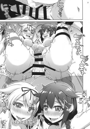 Shimakaze Cos Shita Shigure to Yuudachi to Ichakora Suru Page #22