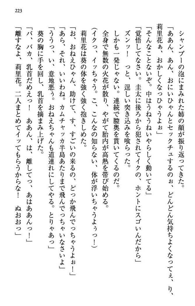 甘えんぼツンな生徒会長と巨乳小悪魔のW妹が俺を婿取りバトル中