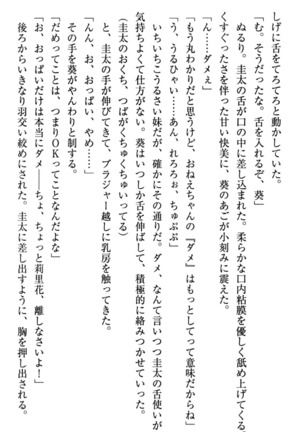 甘えんぼツンな生徒会長と巨乳小悪魔のW妹が俺を婿取りバトル中 - Page 82