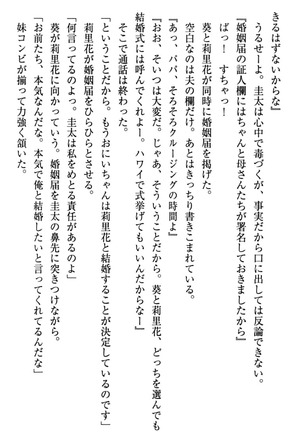 甘えんぼツンな生徒会長と巨乳小悪魔のW妹が俺を婿取りバトル中 - Page 72