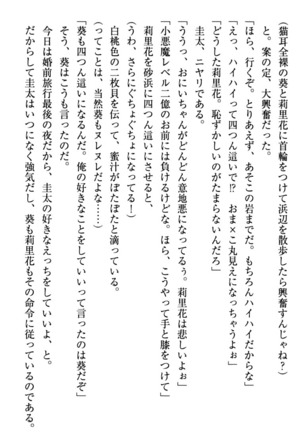 甘えんぼツンな生徒会長と巨乳小悪魔のW妹が俺を婿取りバトル中 - Page 267