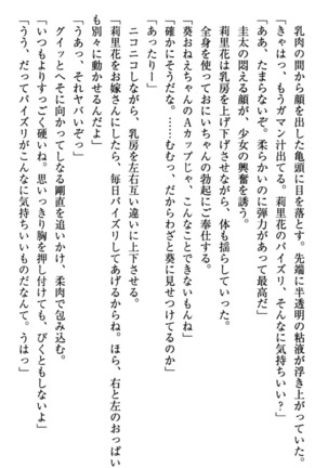 甘えんぼツンな生徒会長と巨乳小悪魔のW妹が俺を婿取りバトル中 - Page 206