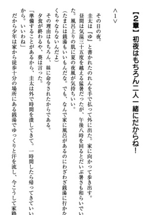 甘えんぼツンな生徒会長と巨乳小悪魔のW妹が俺を婿取りバトル中 - Page 75