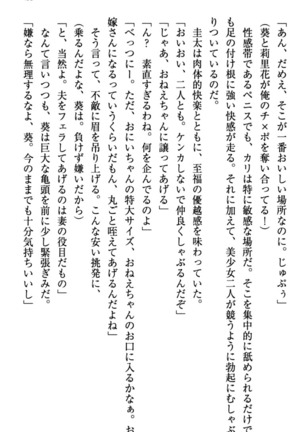 甘えんぼツンな生徒会長と巨乳小悪魔のW妹が俺を婿取りバトル中 - Page 141