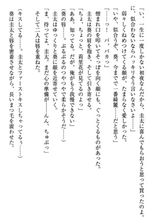 甘えんぼツンな生徒会長と巨乳小悪魔のW妹が俺を婿取りバトル中 - Page 80