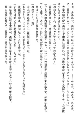 甘えんぼツンな生徒会長と巨乳小悪魔のW妹が俺を婿取りバトル中 - Page 304