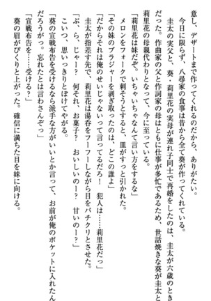 甘えんぼツンな生徒会長と巨乳小悪魔のW妹が俺を婿取りバトル中 - Page 35