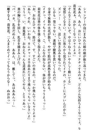 甘えんぼツンな生徒会長と巨乳小悪魔のW妹が俺を婿取りバトル中 - Page 231