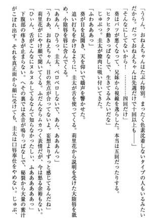 甘えんぼツンな生徒会長と巨乳小悪魔のW妹が俺を婿取りバトル中 - Page 88