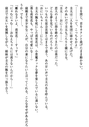 甘えんぼツンな生徒会長と巨乳小悪魔のW妹が俺を婿取りバトル中 - Page 121