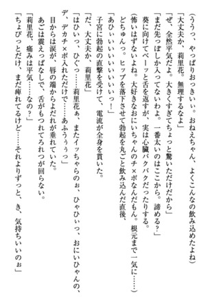 甘えんぼツンな生徒会長と巨乳小悪魔のW妹が俺を婿取りバトル中 - Page 111