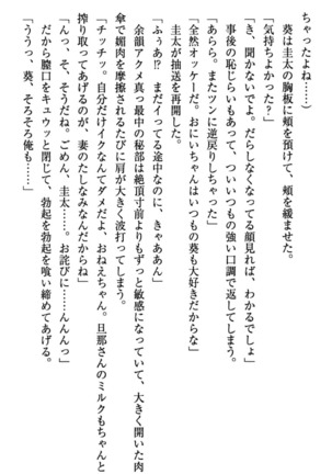 甘えんぼツンな生徒会長と巨乳小悪魔のW妹が俺を婿取りバトル中 - Page 100