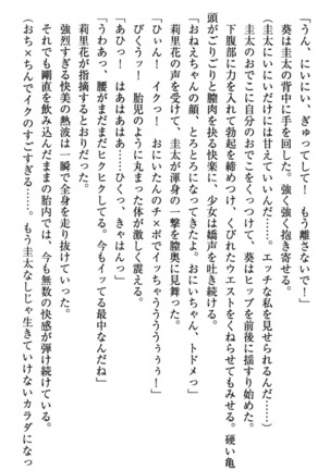 甘えんぼツンな生徒会長と巨乳小悪魔のW妹が俺を婿取りバトル中 - Page 98