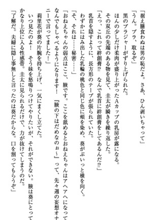 甘えんぼツンな生徒会長と巨乳小悪魔のW妹が俺を婿取りバトル中 - Page 83