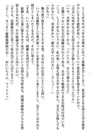 甘えんぼツンな生徒会長と巨乳小悪魔のW妹が俺を婿取りバトル中 - Page 127