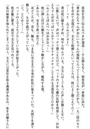 甘えんぼツンな生徒会長と巨乳小悪魔のW妹が俺を婿取りバトル中 - Page 68