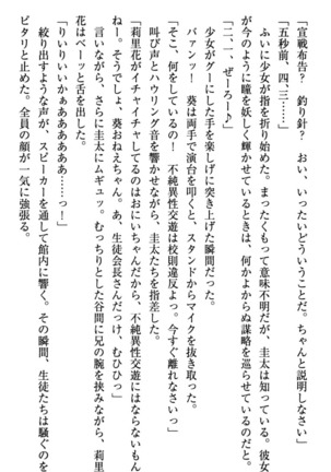 甘えんぼツンな生徒会長と巨乳小悪魔のW妹が俺を婿取りバトル中 - Page 23