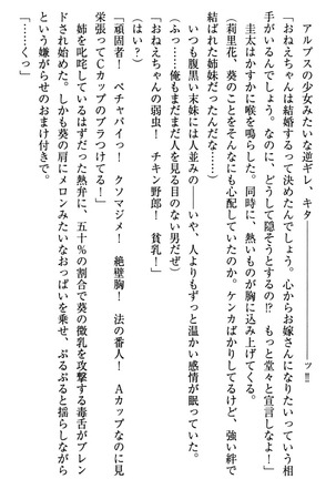 甘えんぼツンな生徒会長と巨乳小悪魔のW妹が俺を婿取りバトル中 - Page 40