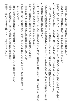 甘えんぼツンな生徒会長と巨乳小悪魔のW妹が俺を婿取りバトル中 - Page 228