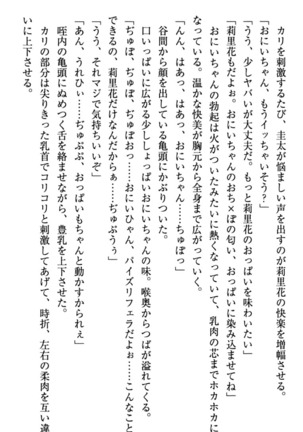 甘えんぼツンな生徒会長と巨乳小悪魔のW妹が俺を婿取りバトル中 - Page 209