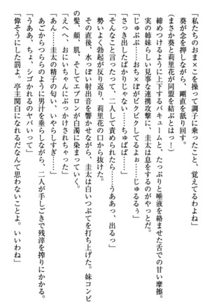 甘えんぼツンな生徒会長と巨乳小悪魔のW妹が俺を婿取りバトル中 - Page 151