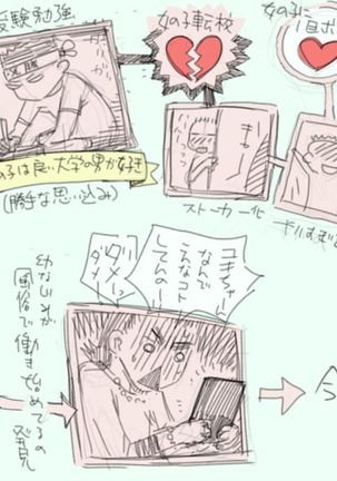 風俗で働き始めた妻の初めての客は… Page #112