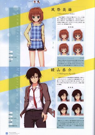 Manatsu no Yoru no Yukimonogatari -MIDSUMMER SNOW NIGHT-  Visual Fanbook Page #46