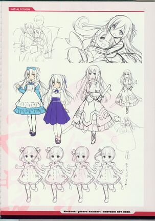 CRYSTALIA 4thPROJECT Akatsuki Yureru Koi Akari AKATSUKI ART BOOK - Page 34