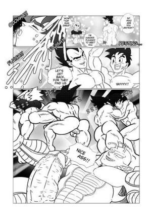 Xander meets yamcha and Vegeta oravlex Page #11