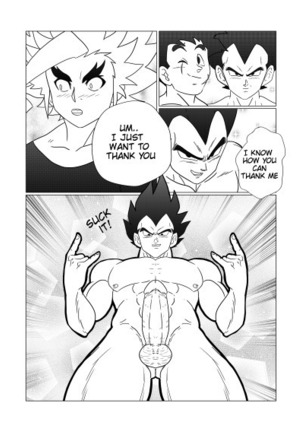 Xander meets yamcha and Vegeta oravlex Page #3