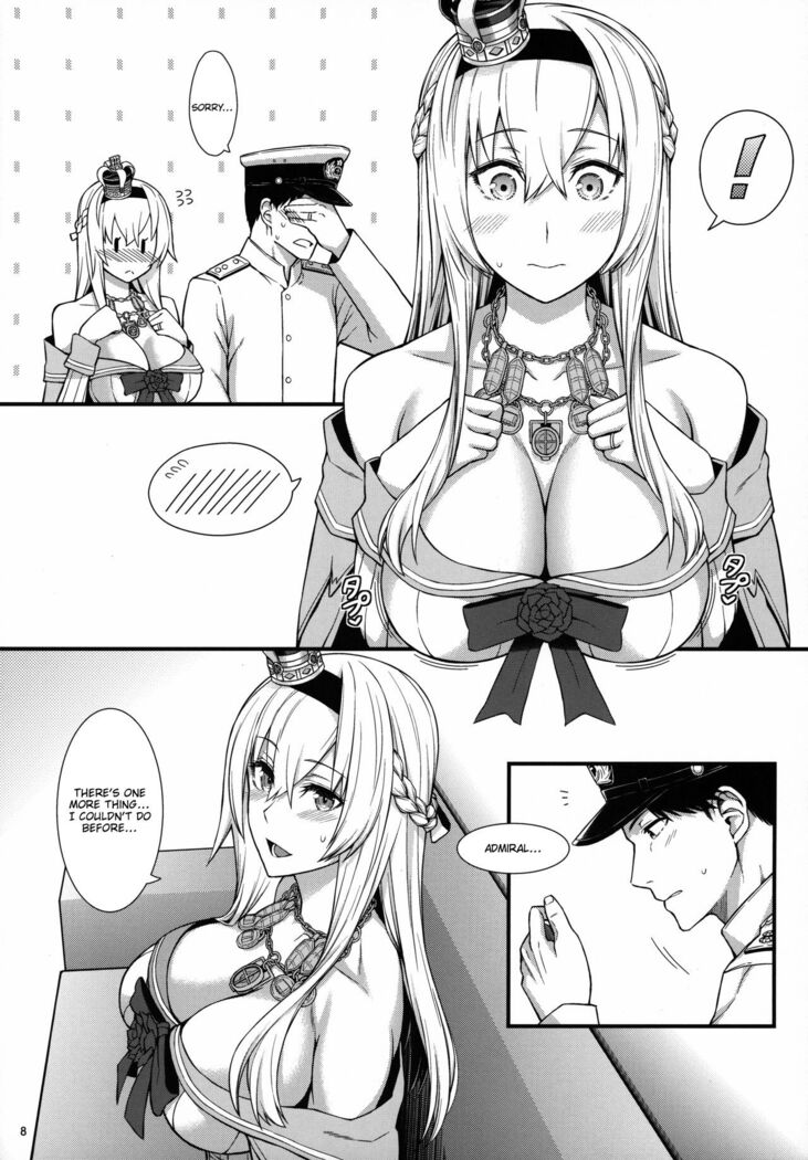 War-sama wa Seiyoku ga Tsuyoi. | Her Majesty Warspite has a strong sex drive.