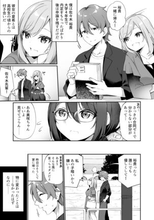 Boku no Koe o Kiku dake de Hatsujou Shichau Yandere Kyonyuu Kouhai ni Karada o Irekaerarete Shimatta! Page #3