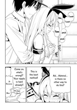 Tricking and Sexual Harassing Shimakaze, Who Wants to Become Faster Page #13