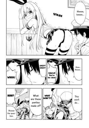 Tricking and Sexual Harassing Shimakaze, Who Wants to Become Faster Page #7