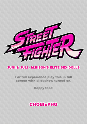 STREET FIGHTER / JUNI AND JULI - M.BISON'S ELITE SEX DOLLS Page #2