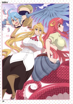 Monster Musume no Iru Nichijou -Everyday Life with Monster Girls- ANOTHER CREATOR VISUAL FAN BOOK - Page 28